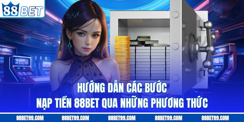 Hướng dẫn các bước nạp tiền 88BET qua những phương thức